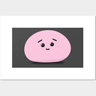 Mochi character - isolated Posters and Art